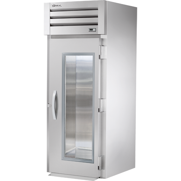 True STR1RRI-1G Roll-In Glass Swing Door Refrigerator