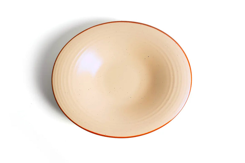 Ariane Artisan Wide Rim 11 3/7" Non-Stackable Porcelain Bowl ( Case of 6 )
