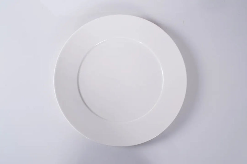 Ariane Privilege 11" Ivory Porcelain Flat Plate ( Case of 6 )