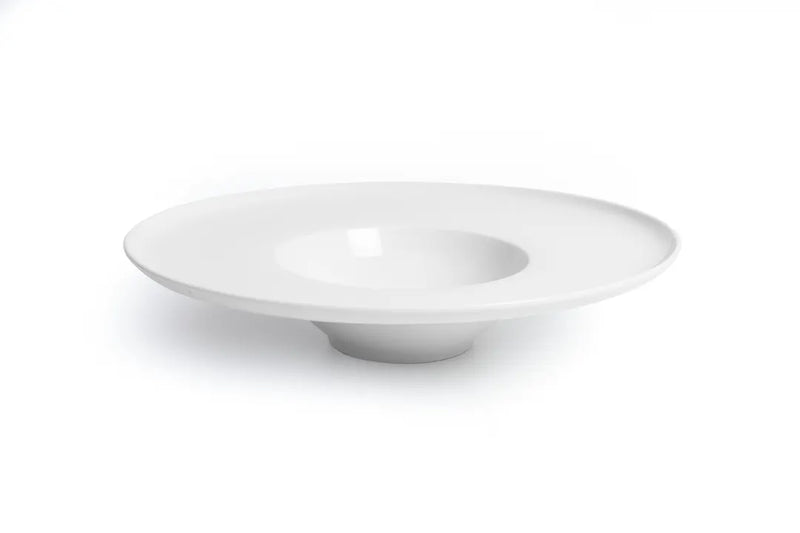 Ariane Privilege Gourmet 11" Ivory Porcelain Plate ( Case of 6 )