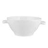Ariane Crackle 10 1/7 OZ Round Porcelain Soup Cup With Handles  ( Case Of 8 )