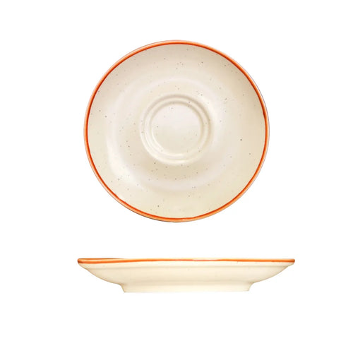 Ariane Mokka 5 1/8" Porcelain Saucer ( Case of 12 )