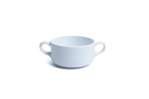 Ariane Eclipse 10 1/7 Oz Porcelain Soup Bowl With Handles ( Case Of 8 )