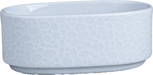 Ariane Mineral Oval 4 1/3" Porcelain Sugar Packet Holder ( Case Of 12 )