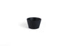 Ariane Black Dazzle Conical Stackable China Bowl ( Case Of 12 )