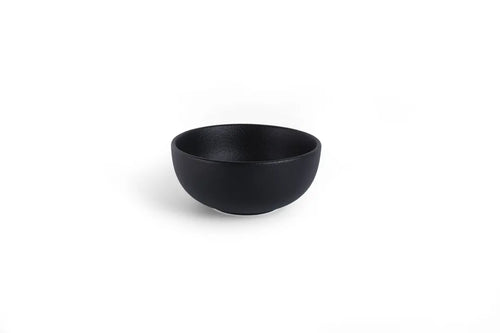 Ariane Black Dazzle Round Porcelain Non-Stackable Bowl ( Case Of 8 )