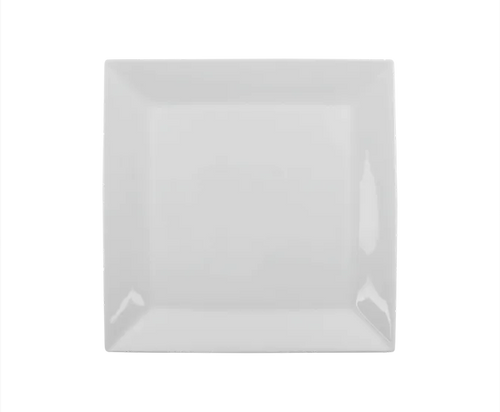 Ariane Panorama 12 1/5" Ivory Square Porcelain Plate ( Case Of 3 )