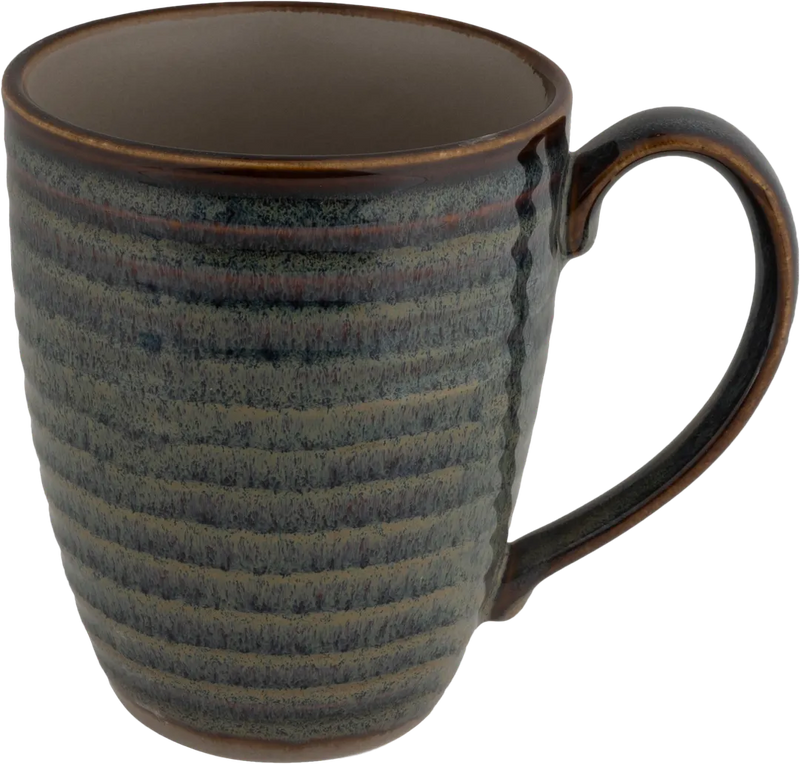 Ariane Artisan Splash Atomic Ribs Non-Stackable Porcelain Mug 30 cl ( Case of 6 )