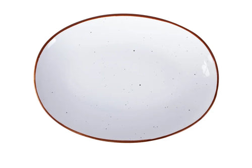 Ariane Terra Arena 12 3/5" Coupe Round Oval Plate ( Case Of 6 )