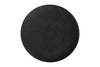 Ariane Black Dazzle Round Rimless Porcelain Coupe Plate ( Case Of 12 )