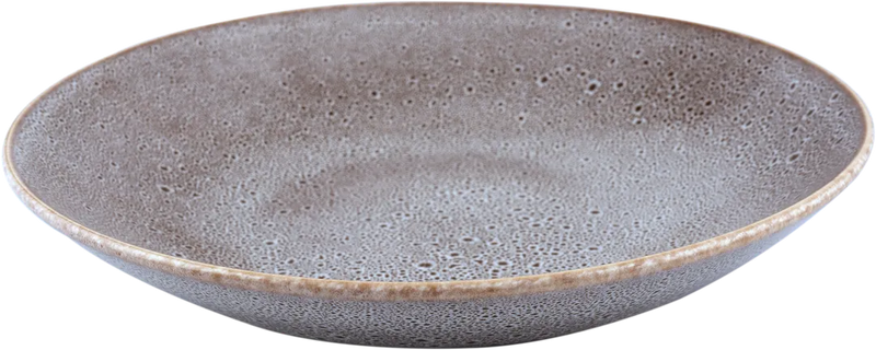 Ariane Porcelain Porous 28 cm Coupe Wok Deep Plate ( Case of 6 )