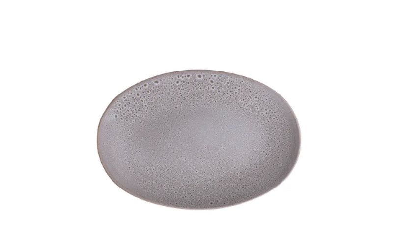 Ariane Porous 10 1/4" Pistachio Oval Rimless Plate ( Case of 12 )