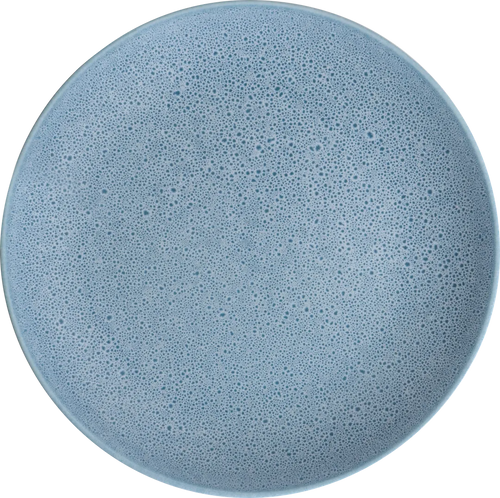 Ariane Porous 8 1/4" Casper Round Rimless Porcelain Plate ( Case of 12 )