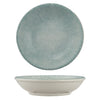 Ariane Paros Aqua Miniature Round Porcelain Deep Plate ( Case Of 18 )