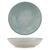 Ariane Paros Aqua Miniature Round Porcelain Deep Plate ( Case Of 18 )
