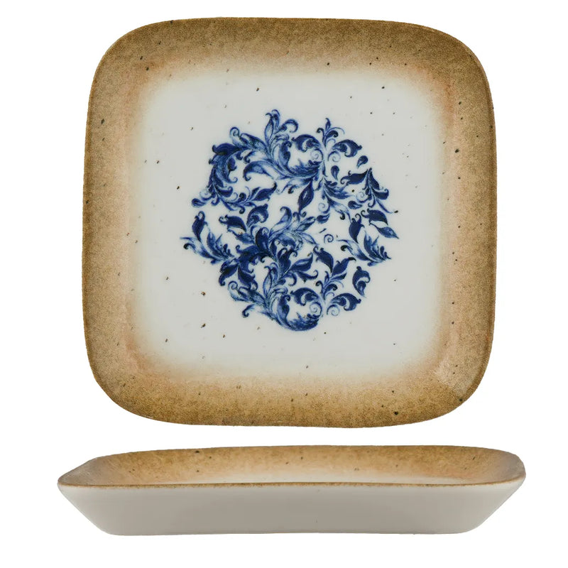 Ariane Cruise Amalfi Square Porcelain Plate ( Case Of 18 )
