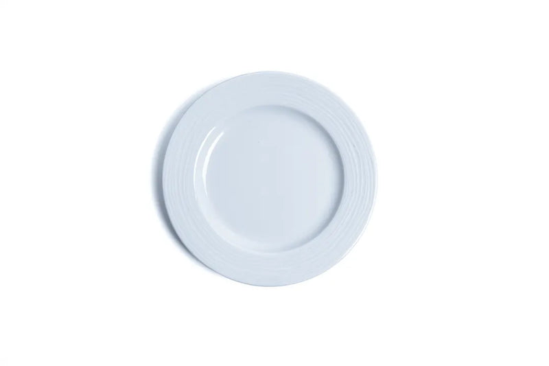 Ariane Eclipse Round Porcelain Flat Edge Plate ( Case Of 12 )