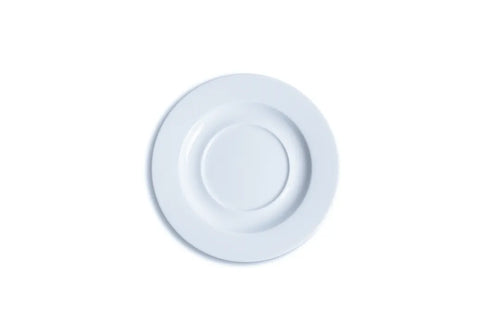 Ariane Eclipse Round White Porcelain Saucer ( Case Of 12 )