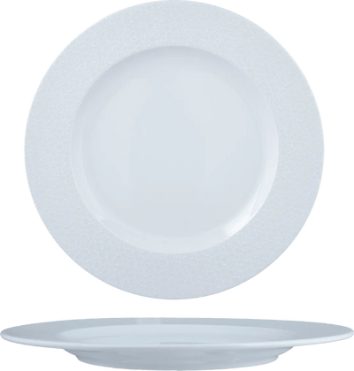 Ariane Eclipse Round Porcelain Flat Edge Plate ( Case Of 12 )