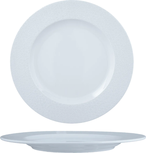 Ariane Mineral Round Porcelain Flat Edge Plate ( Case Of 12 )