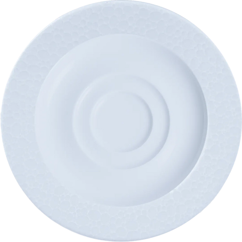 Ariane Mineral Round White Porcelain Saucer ( Case Of 12 )