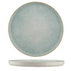 Ariane Paros Aqua Round Porcelain Short Rim Stackable Plate ( Case Of 4 )