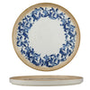Ariane Cruise Amalfi Round Porcelain Raised Rim Plate ( Case Of 4 )