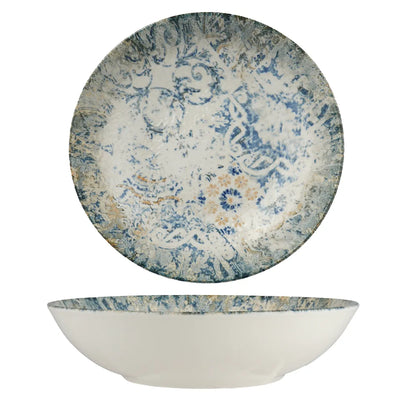 Ariane Cruise Palma Round White Porcelain Deep Coupe Plate ( Case Of 6 )