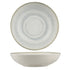 Ariane Paros Shell Aqua Round Porcelain Deep Coupe Plate ( Case Of 6 )