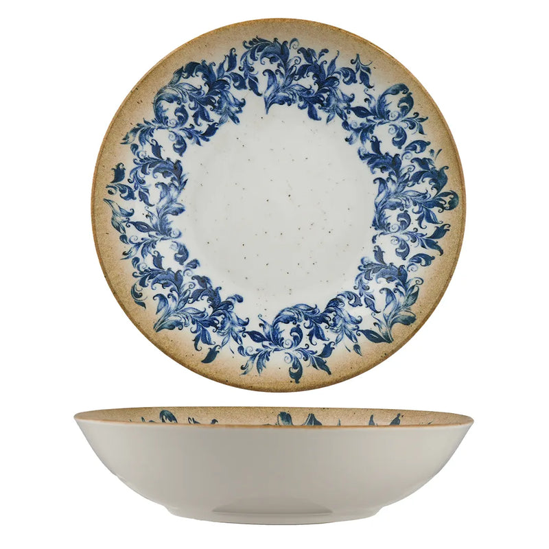 Ariane Cruise Amalfi Round Porcelain Coupe Rimless Plate ( Case Of 6 )