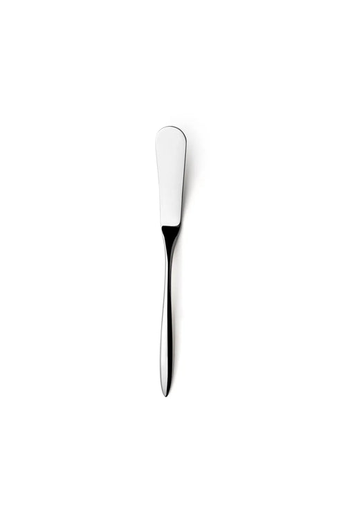 Ariane Lilac 7 1/9" Stainless Steel Heavy Weight Butter Spreader ( Case Of 12 )
