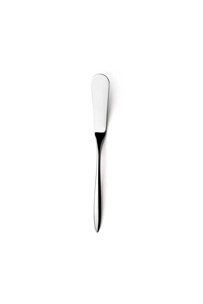 Ariane Lilac 7 1/9" Stainless Steel Heavy Weight Butter Spreader ( Case Of 12 )