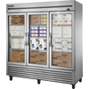 True T-72FG-HC~FGD01 Reach-In Glass Swing Door -10ºF Freezer