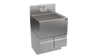 Krowne Alchemy Series Ice Bin AL24-24 – Ergonomic 32.5″ Stainless Steel Bar Ice Station