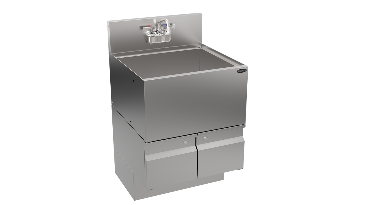 Alchemy Series Ice Bin by Krowne