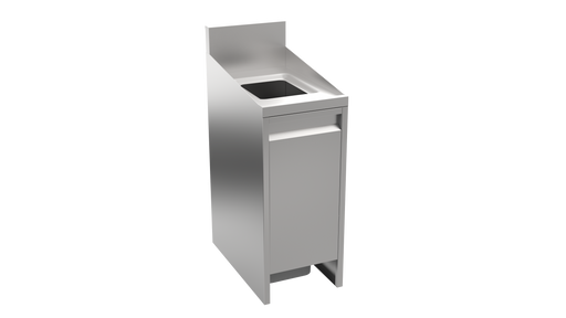 Alchemy AL24-T14 Stainless Bar Trash Station – Ergonomic