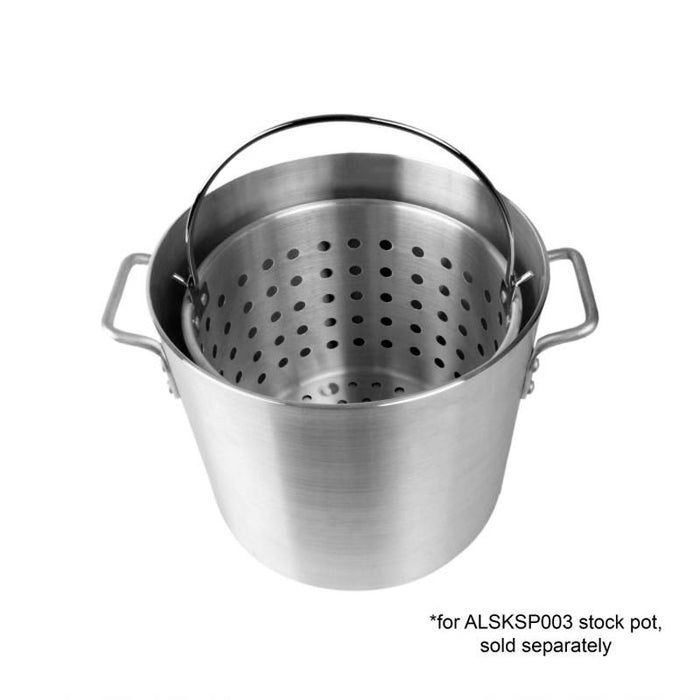 Thundergroup 16 QT ALUMINUM STEAMER BASKET FITS ALSKSP003