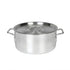 Thundergroup 12 QT ALUMINUM BRAZIER POT & LID MIRROR FINISH