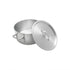 Thundergroup 12 QT ALUMINUM BRAZIER POT & LID MIRROR FINISH