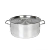 Thundergroup 14 QT ALUMINUM BRAZIER POT & LID MIRROR FINISH