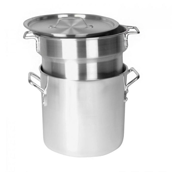 Thundergroup 16 QT ALUMINUM HEAVY GAUGE DOUBLE BOILER MIRROR FINISH