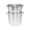 Thundergroup 12 QT ALUMINUM PASTA COOKERS MIRROR FINISH