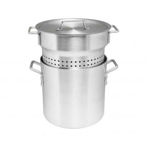 Thundergroup 20 QT ALUMINUM PASTA COOKERS MIRROR FINISH