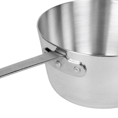 Thundergroup 2 3/4 QT ALUMINUM SAUCE PAN, MIRROR FINISH
