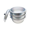 Thundergroup 11 3/8" X 12 1/2" 26 CM SMALL HOLE/BOTTOM ALUMINUM STEAMER