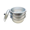 Thundergroup 11 3/8" X 12 1/2" 26 CM  BIG HOLE/BOTTOM ALUMINUM STEAMER
