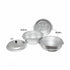Thundergroup 11 3/8" X 12 1/2" 26 CM  BIG HOLE/BOTTOM ALUMINUM STEAMER