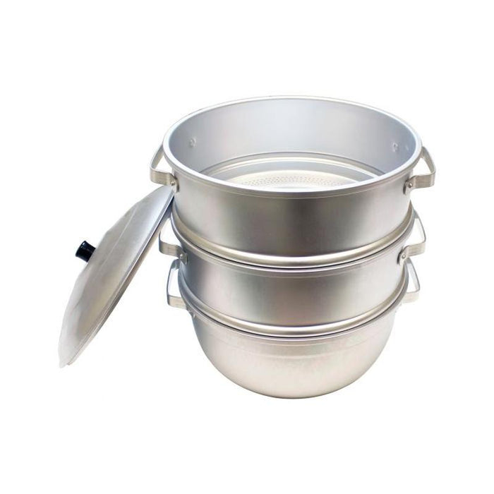 Thundergroup 11 1/2" X 14 1/2" 28 CM SMALL HOLE/BOTTOM ALUMINUM STEAMER