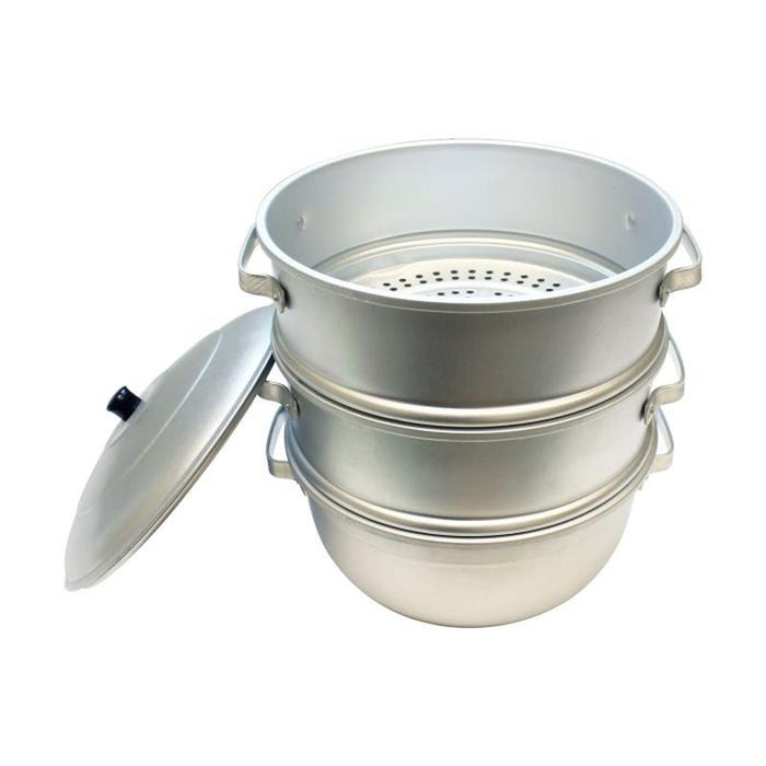 Thundergroup 11 1/2" X 14 1/2" 28 CM BIG HOLE/BOTTOM ALUMINUM STEAMER