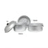 Thundergroup 13" X 19 1/2" 30 CM BIG HOLE/BOTTOM ALUMINUM STEAMER